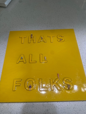 Thats all Folks by artist Teresa Green